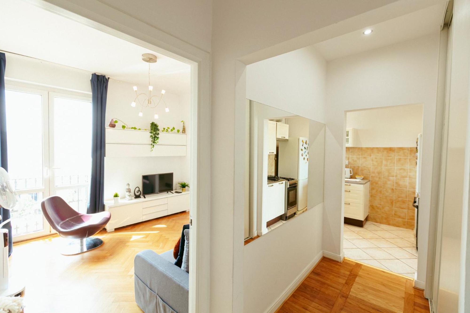 Plac Konstytucji 6 Grey - Bezplatny Garaz Podziemny - Free Parking - Apartament Dla 4 Osob 华沙 外观 照片
