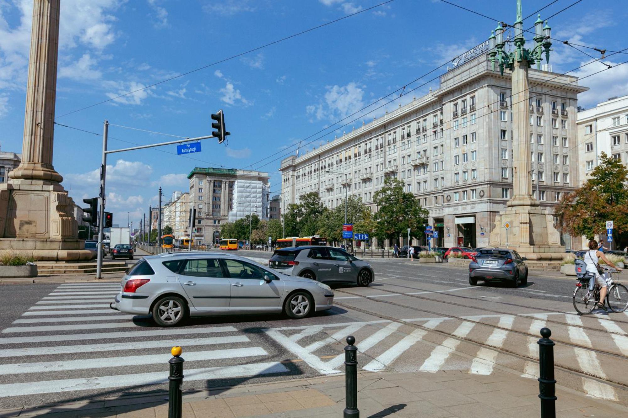 Plac Konstytucji 6 Grey - Bezplatny Garaz Podziemny - Free Parking - Apartament Dla 4 Osob 华沙 外观 照片